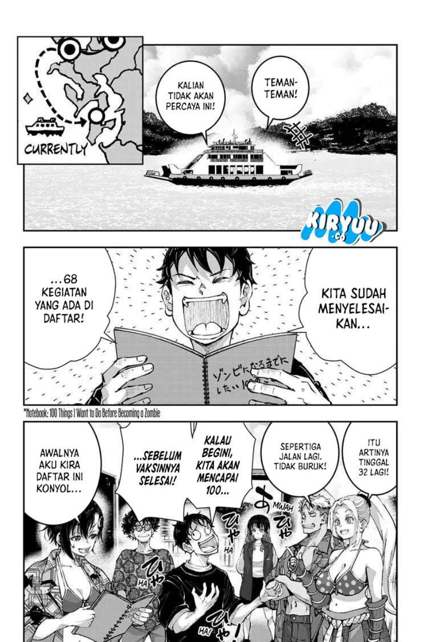 Zombie 100 ~Zombie ni Naru Made ni Shitai 100 no Koto~ Chapter 55 Gambar 8